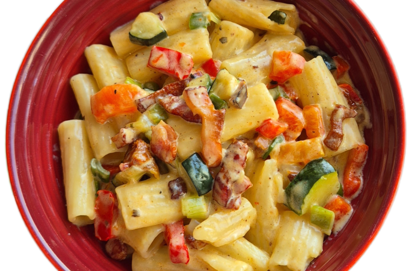 Pasta i flødesovs