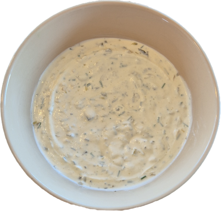 Creme fraiche-dressing