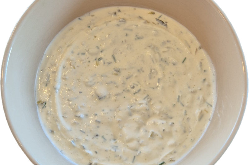 Creme fraiche-dressing